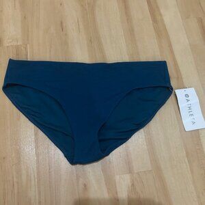 Athleta Hipster Pique Swim Bottom - XL teal (new with tags)
